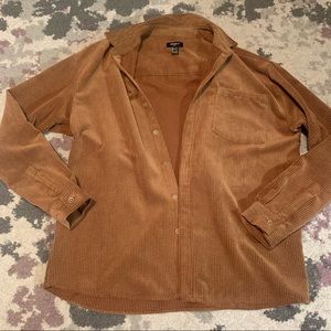 Mens large corduroy long sleeve